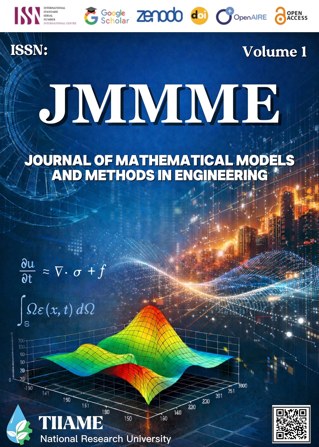 					View Vol. 1 No. 1 (2026): Journal of Mathematical Models and Methods in Engineering 
				